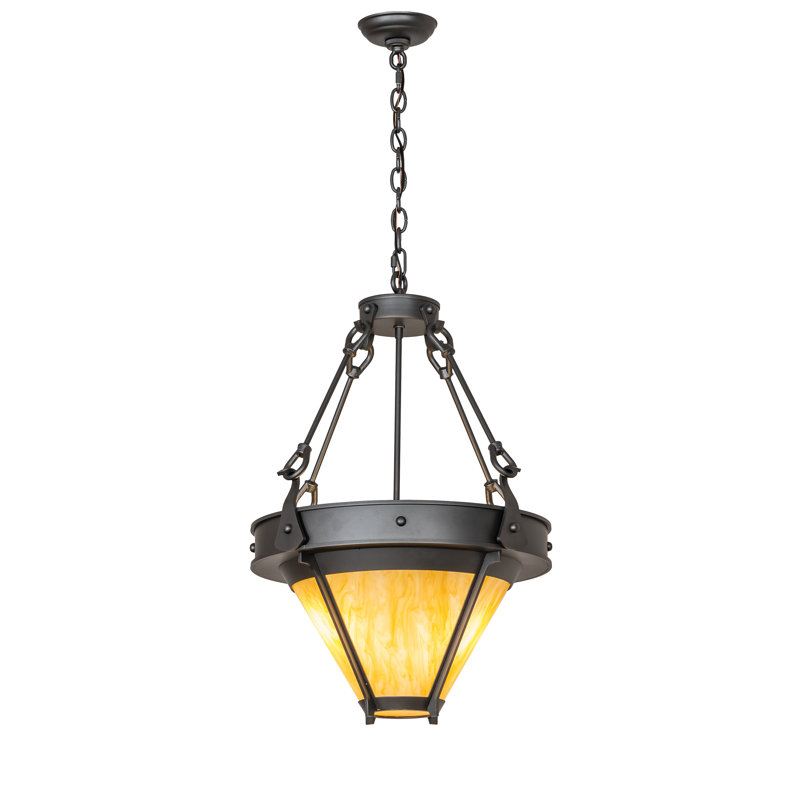 21" Wide Nehring Inverted Pendant