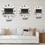Minimal Geometric Lines and Squares VIII - Horloge murale moderne-59914753