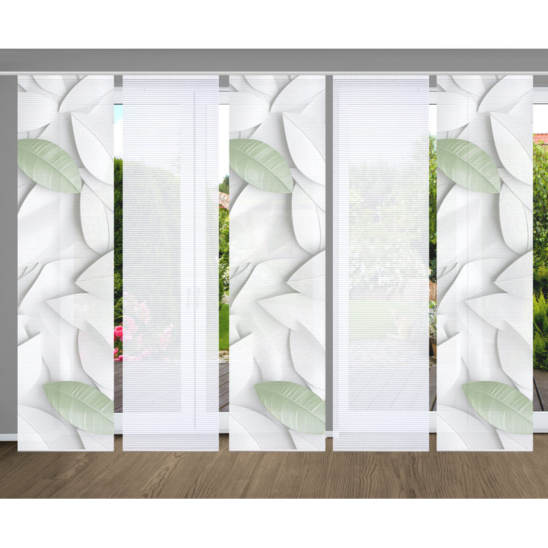 Semi Sheer Sliding Panel, Natural colors