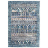 Vineyard Hand-Loomed Wool Blue Area Rug