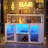 Asrf 47'' Wine Bar,Storage Buffet Cabinet Coffee Bar Cabinet For Liquor,Wine Cabinet With Racks with LEDs-1086177885