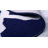 Glamour Non-Slip Moroccan Trellis Area Rug For Living Room, Hallway, Entryway Rug, Navy/Ivory-1415575283