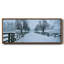 Snowy Road II - toile encadrée-110638877