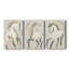 ANIMALS Series CECLXVI - Toile tendue avec châssis sur mesure - 3 pièces-1706232132