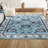 Yeghivart French Cottage Blue/Cream Rug-399454004