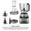 Ninja PrecisionPro Food Processor BZ651UK Grey