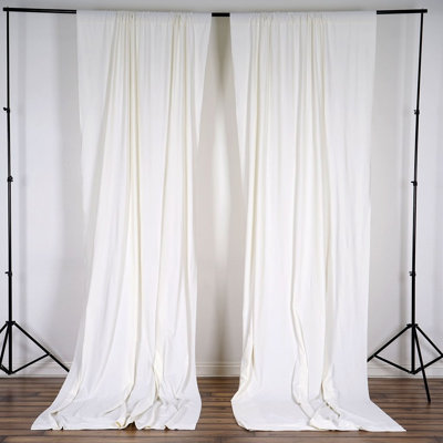Antion Semi Sheer Curtain Single Panel