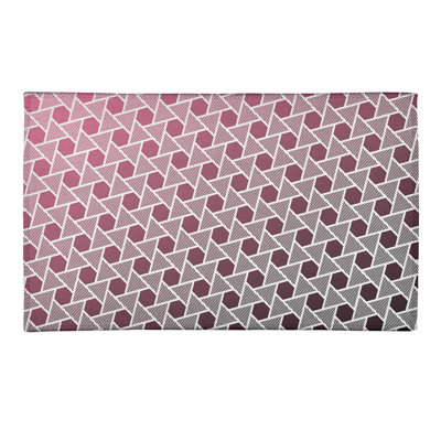Chenille Geometric Indoor Rug