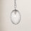 Attleboro Single Light Glass Pendant