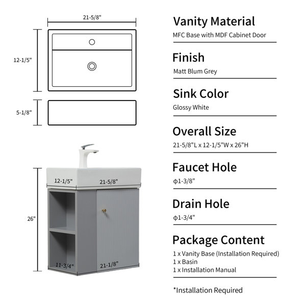 Dimensions du produit
