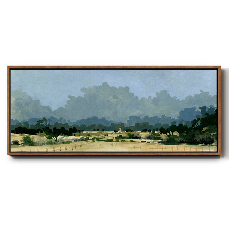 Wild Farmland I - toile encadrée, H 12 po x l 30 po