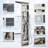 45.66'' Shower Panel with Fixed Shower Head