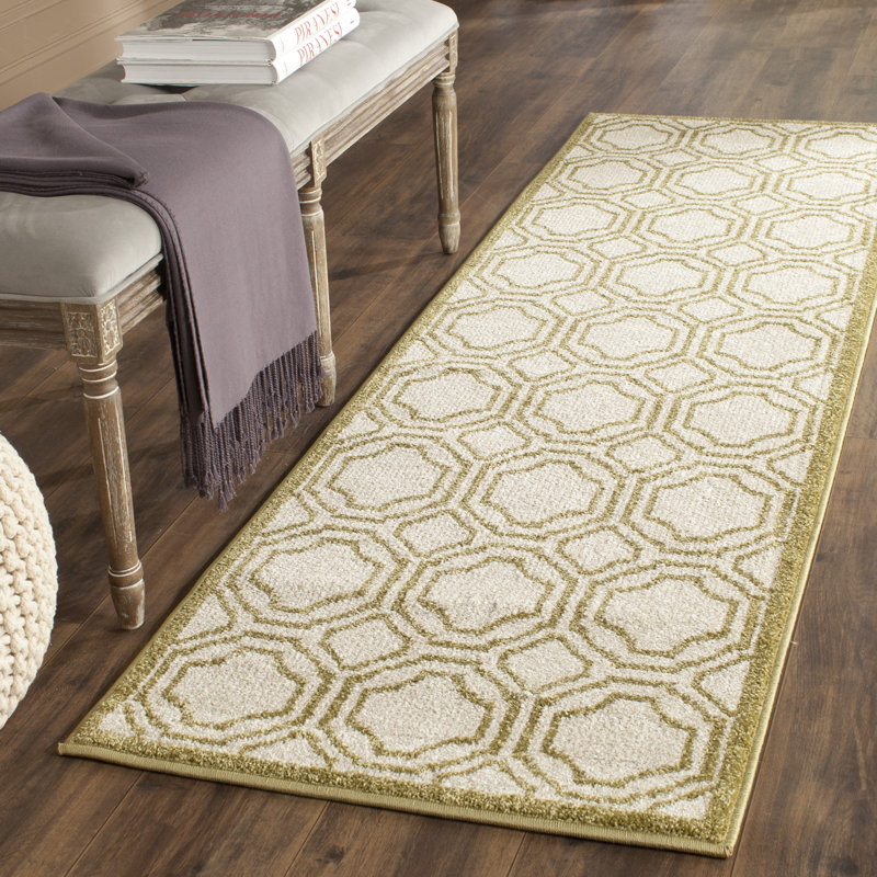 Brittnany Performance Geometric Rug, Runner 2'3" x 7'