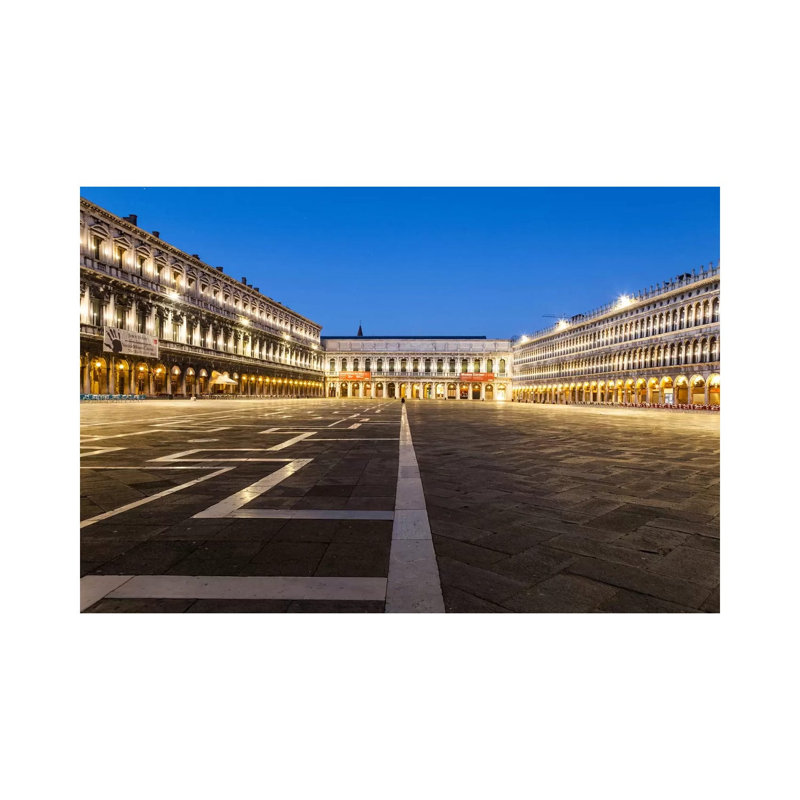 Italy, Venice, Piazza San Marco (St Mark's Square) 1 Piece Wrapped Canvas Wall Art, 20.32 cm H x 30.48 cm W