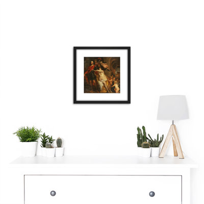 Bosschaert Mars Receives Weapons Venus Vulcan - Single Picture Frame Painting