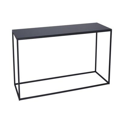 Licata 120cm Glass Top Console Table