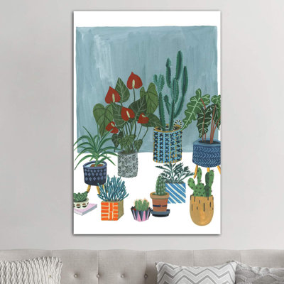 «A Portrait of Plants I», peinture