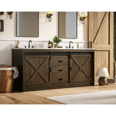 Boden 72 inch Double Bathroom Vanity