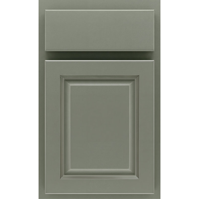 Dwelling Value Elmhurst Door Sample, Sage/Stone Glaze, Painted Hardwood