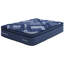 Très grand matelas 14 po avec unité de poche, couches en mousse bleue, housse souple à mémoire de forme et compressée, mousse roulée, housse de couches