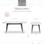 Table basse Clemintine Elle Decor Mid-Century-35401494