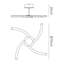 Philomena LED Semi Flush Mount