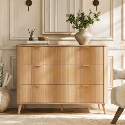 100 cm W Chest of 3 Drawers
