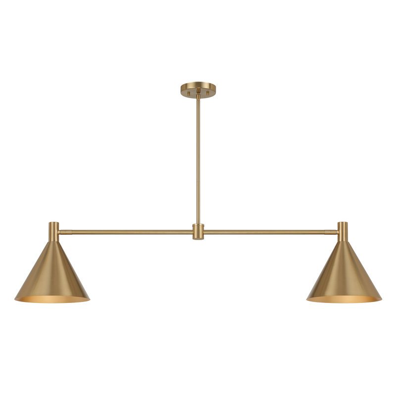 Moderne 2-Light Chandelier