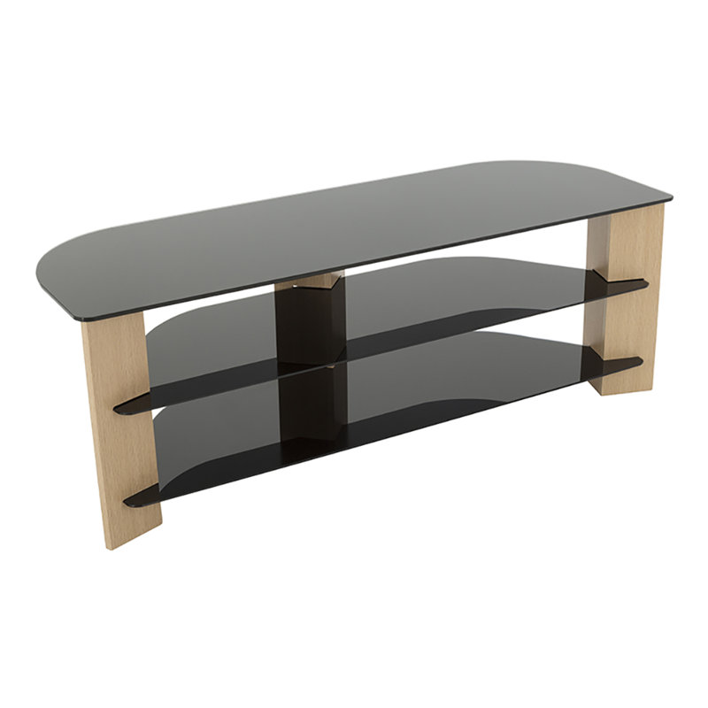 Unfinished TV Stand for TVs up to 65", Oak