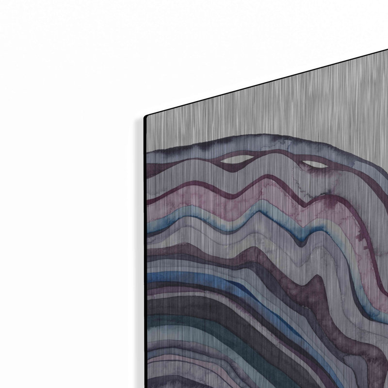 «Amethyst Agate II» par Grace Popp, H 16 po x l 12 po