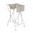Metal Rolling Laundry Hamper