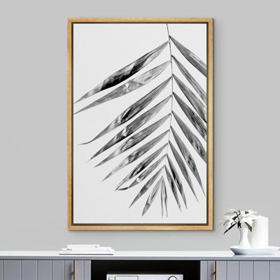 Minimal, botanique, jungle tropicale, feuille de palmier, nature, illustrations florales, art moderne nordique, minimal