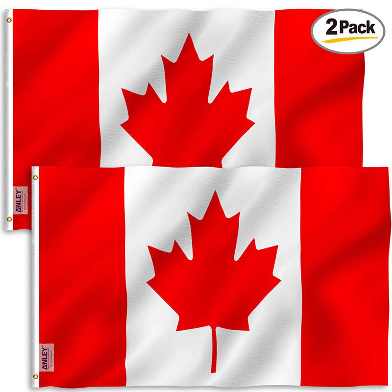 Drapeau canadien 36 po x 60 po