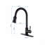 Robinet de cuisine tactile avec douchette extractible