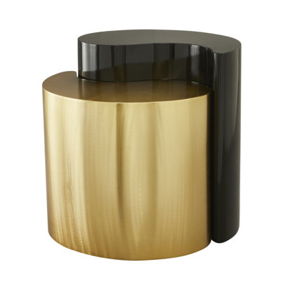 Modern & Contemporary Style 2Pc End Table Made With Iron Sheet Frame
