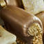 Chaise de salon de style européen sculptée.