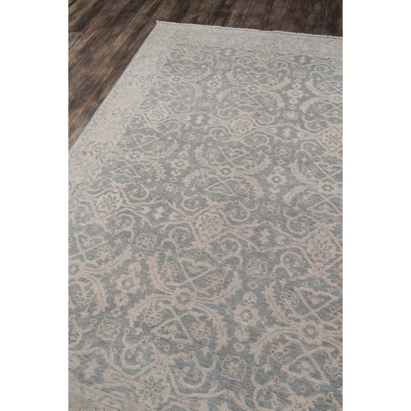 Tapis oriental en laine noué à la main Robison, Rectangle 2 pi x 3 pi