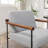 Khelani Upholstered Armchair with Metal Base-680318616