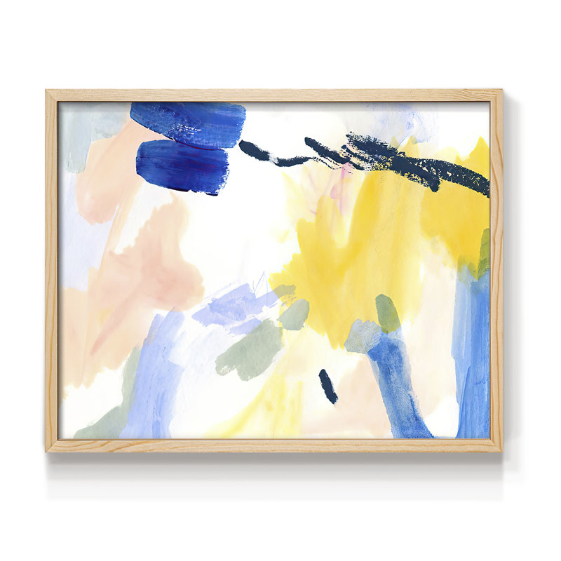 «Candy Swipe II», reproduction encadrée, H 8 po x l 10 po, Naturel