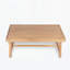 Table basse de patio en bois d'acacia