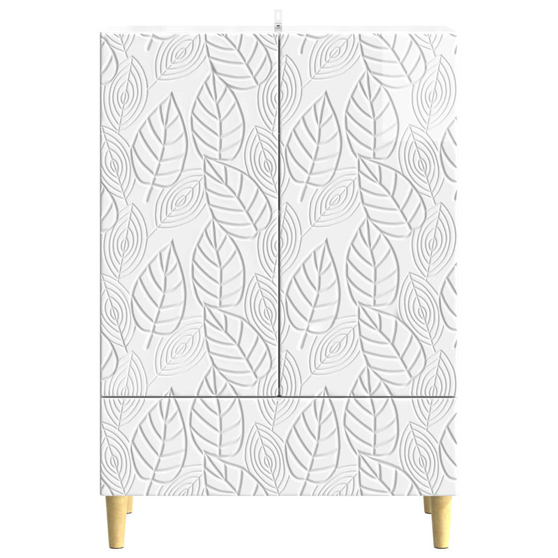 66cm Sideboard, High Gloss White