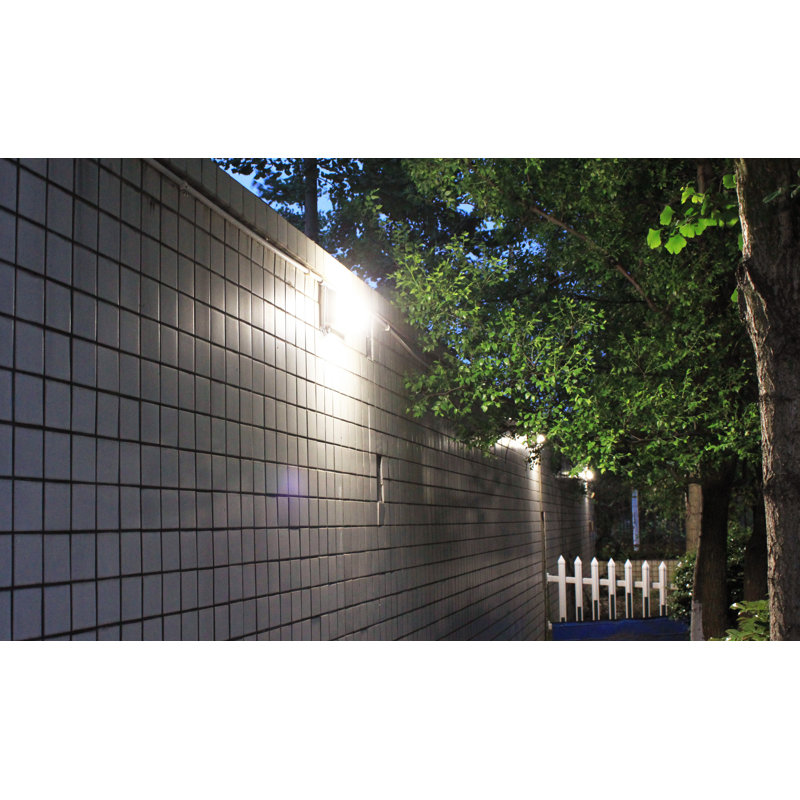 LED Flush Mounted Sconce, 5000, Black