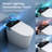 HOROW T38P Smart Bidet Toilet with Auto Open/Close Lid, Heated Seat, Warm Dryer, Foam Shield, ADA Chair Height and Auto Flush