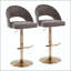 Tabouret de bar réglable avec pivot - ensemble de 2-134673462-134673465