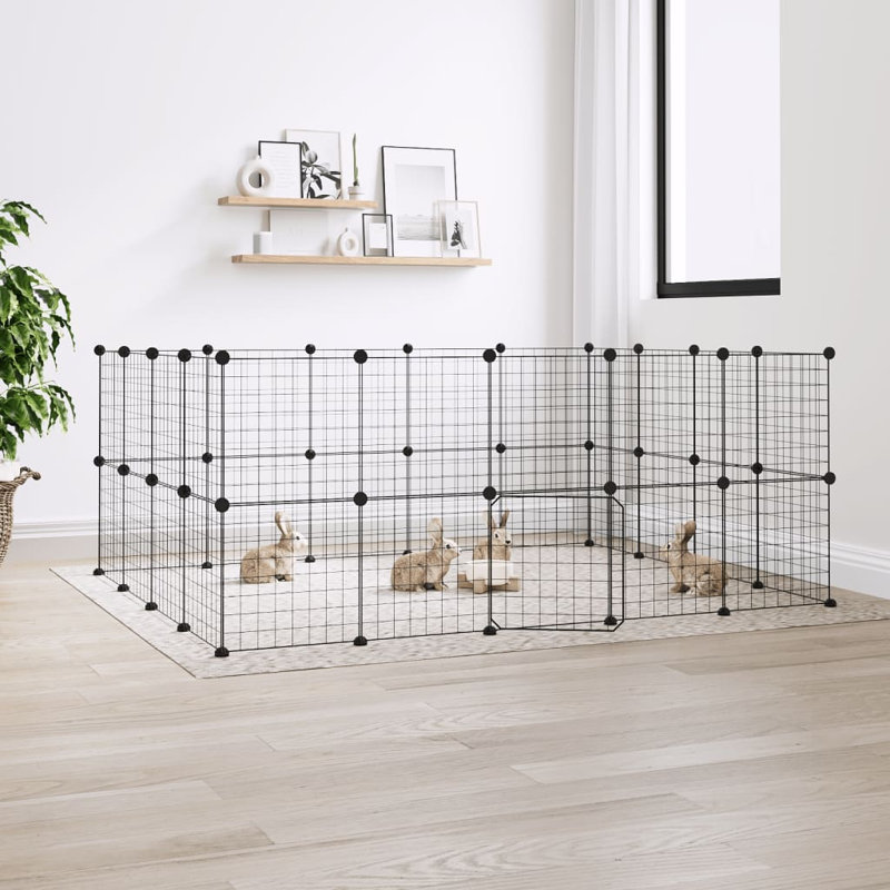 Yeager Weather Resistant Dog Cage, 4.30cm H x 35cm W x 35cm D
