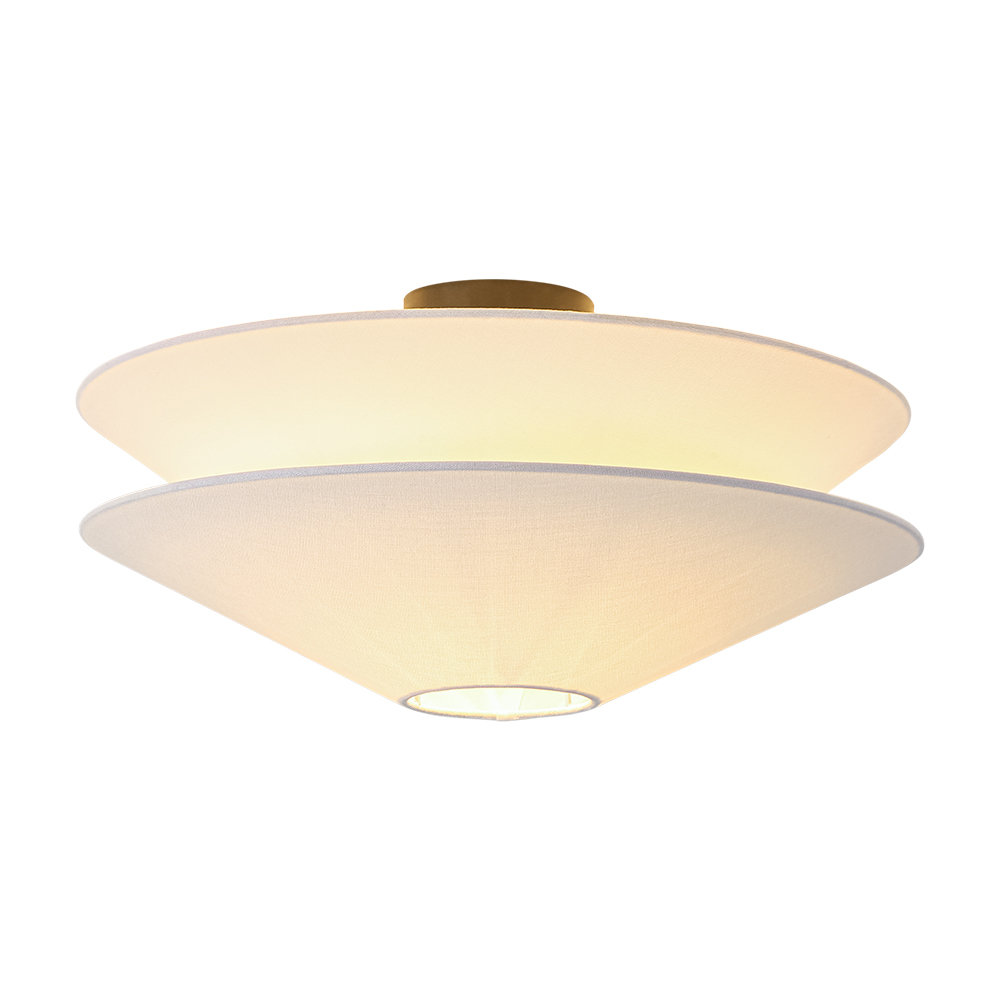 20" Single Light Semi Flush Mount
