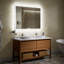 Miroir mural de salle de bain Liyah-107101779