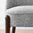 4 - Person Dining Table Sets With 52'' Solid Wood Round Table & 4 Upholstered Linen Chairs-1604943563