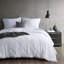Édredon en duvet synthétique surdimensionné blanc-113361637