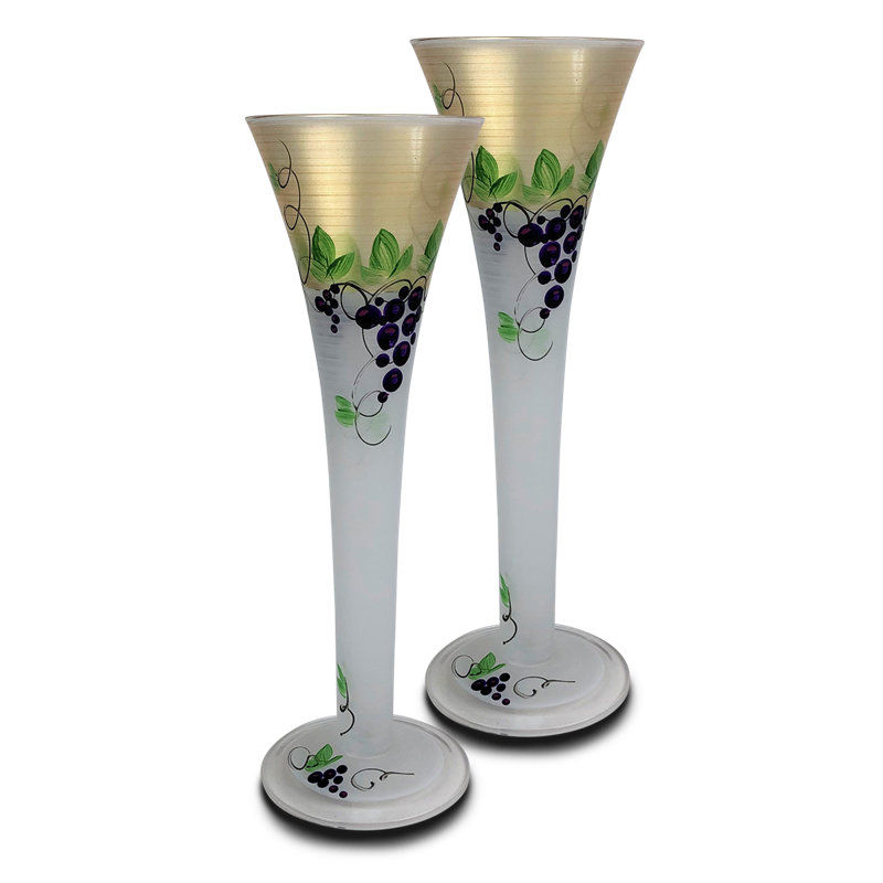 Flûte en verre Grapes 'n Vines